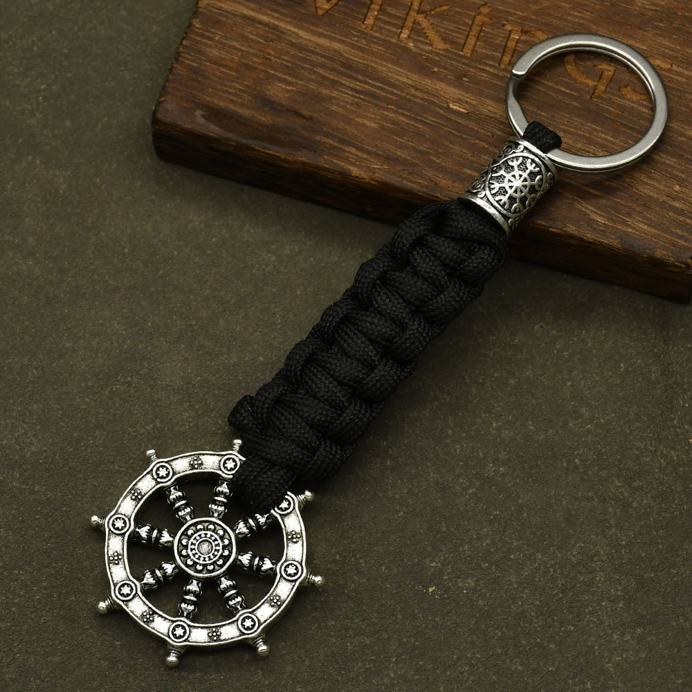 Vintage Fashion Wheel - 1 adet yaşam çarkı Samsara budist