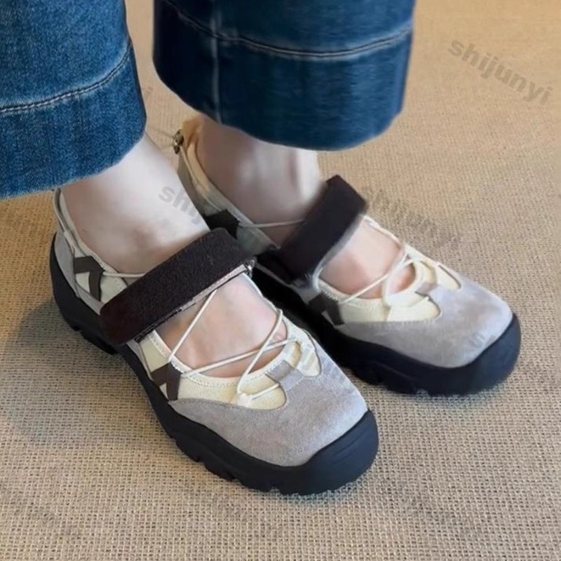 Vintage Fashion In 2026 - Vintage Yuvarlak Burun Platform Spor Ayakkabı
