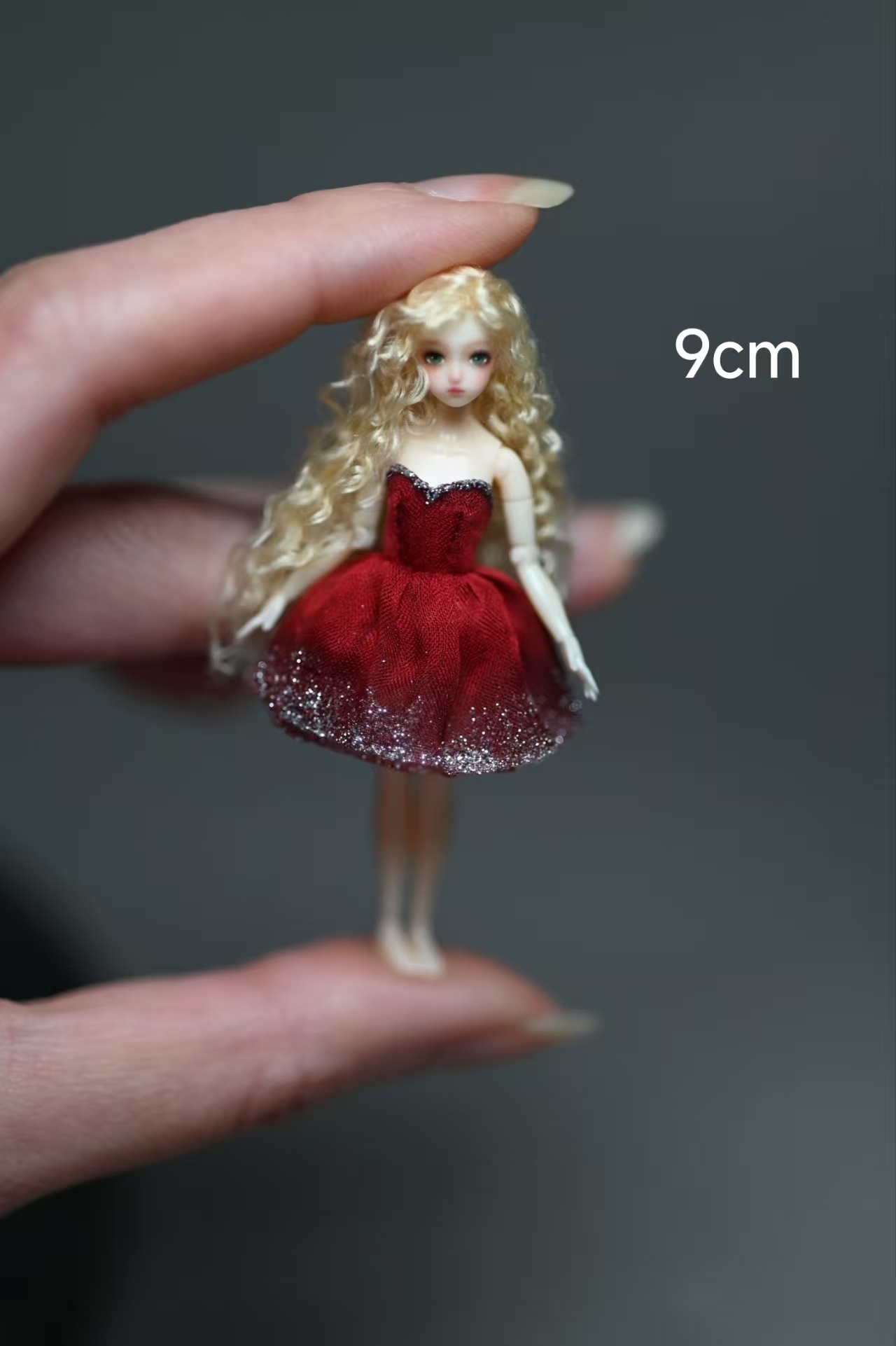 Vintage Fashion Doll - Mini BJD kız bebek DIY oyuncağı,