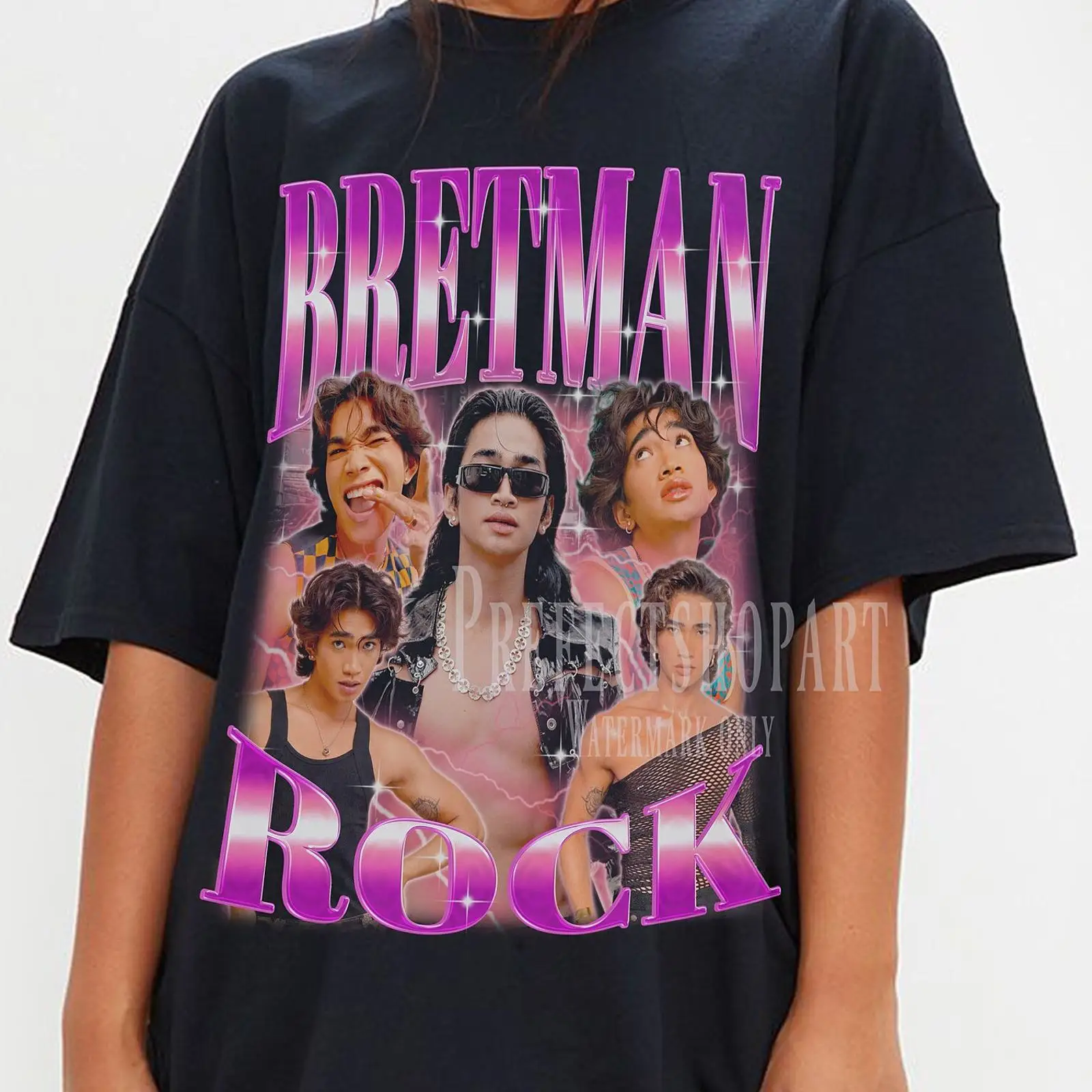 Vintage Fashion Influencer - Bretman Rock Retro Tişört Vintage Influencer