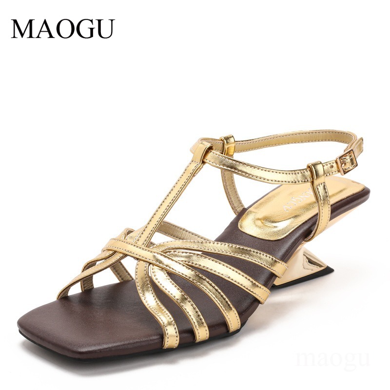 Vintage Outdoor Fashion - Boyutu 35-42 kadın gladyatör sandalet fransız