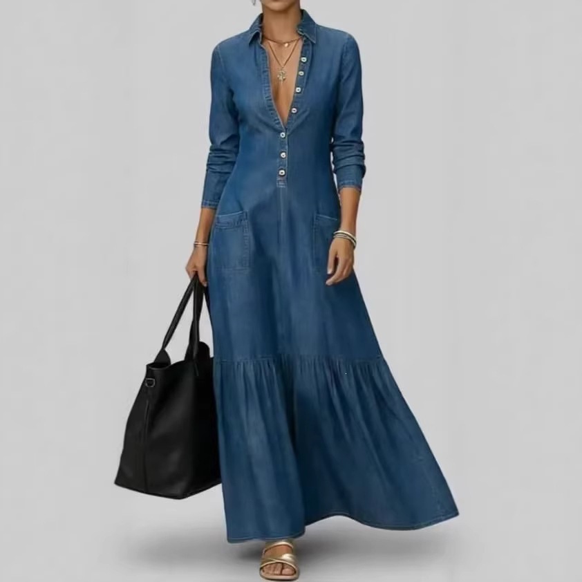 Vintage Fashion In 2026 - Yeni Moda Uzun Kollu Turn-down Yaka