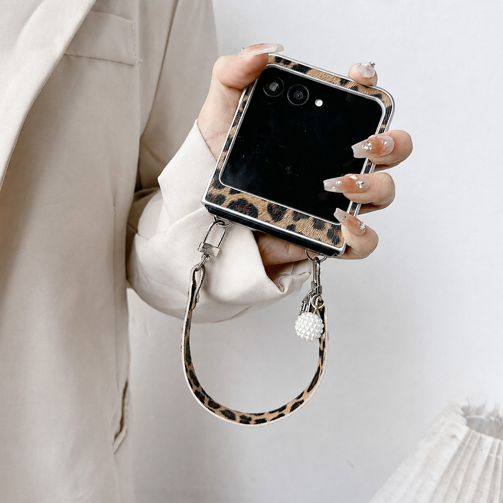 Leopar Baskılı Katlanabilir Ka - Vintage Women Fashion incelemesi ve fiyatı