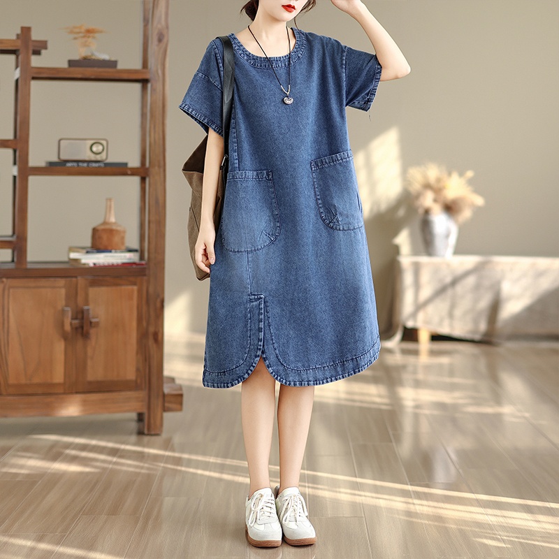 Üst Düzey Büyük Beden Midi Elb - Denim Skirt Midi Vintage incelemesi ve fiyatı
