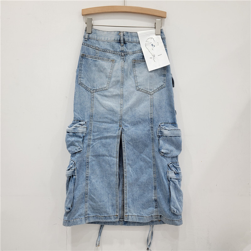 Kadın Denim İş Elbisesi Etek Y - Vintage Fashion Influencer incelemesi ve fiyatı
