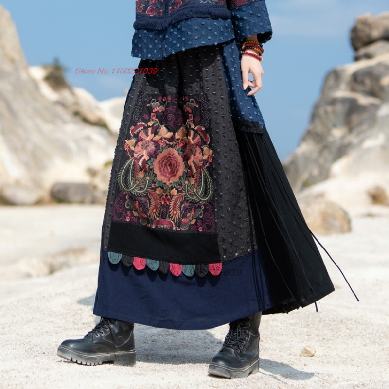 2026 geleneksel etnik denim pa - Denim Skirt Midi Vintage incelemesi ve fiyatı