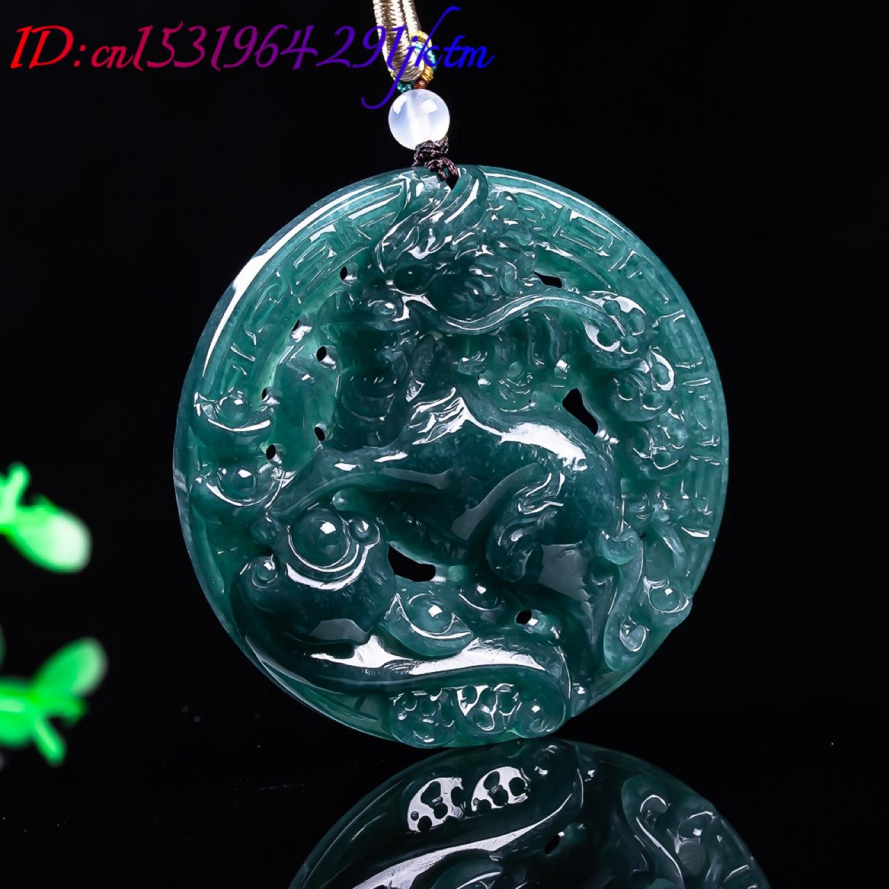 Birmanya Jadeite Ejderha Kolye - Vintage Women Fashion incelemesi ve fiyatı