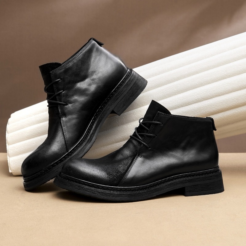 Vintage Erkek Hakiki Deri Çizm - Vintage Fashion Mens incelemesi ve fiyatı