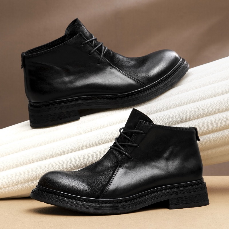 Vintage Erkek Hakiki Deri Çizm - Vintage Fashion Mens incelemesi ve fiyatı