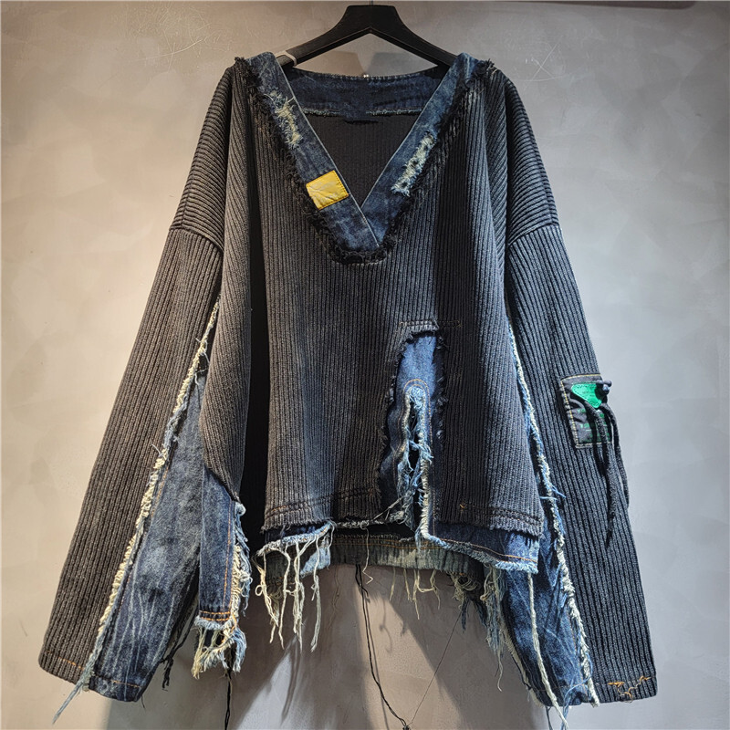 WTHT Moda Kadın Eklenmiş Denim - Vintage Fashion Influencer incelemesi ve fiyatı