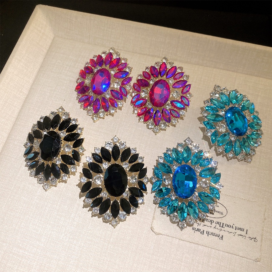 Oval Merkezi Kristal Çiçek Sap - Vintage Fashion Center incelemesi ve fiyatı