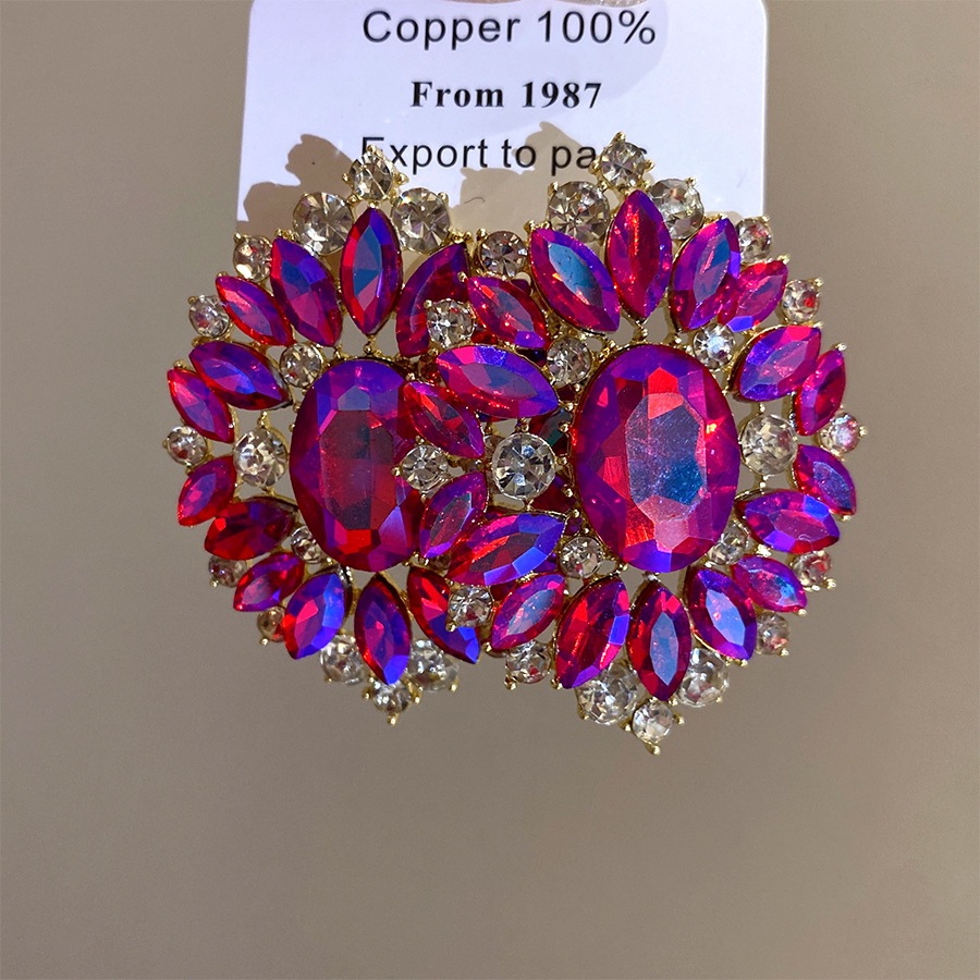 Oval Merkezi Kristal Çiçek Sap - Vintage Fashion Center incelemesi ve fiyatı