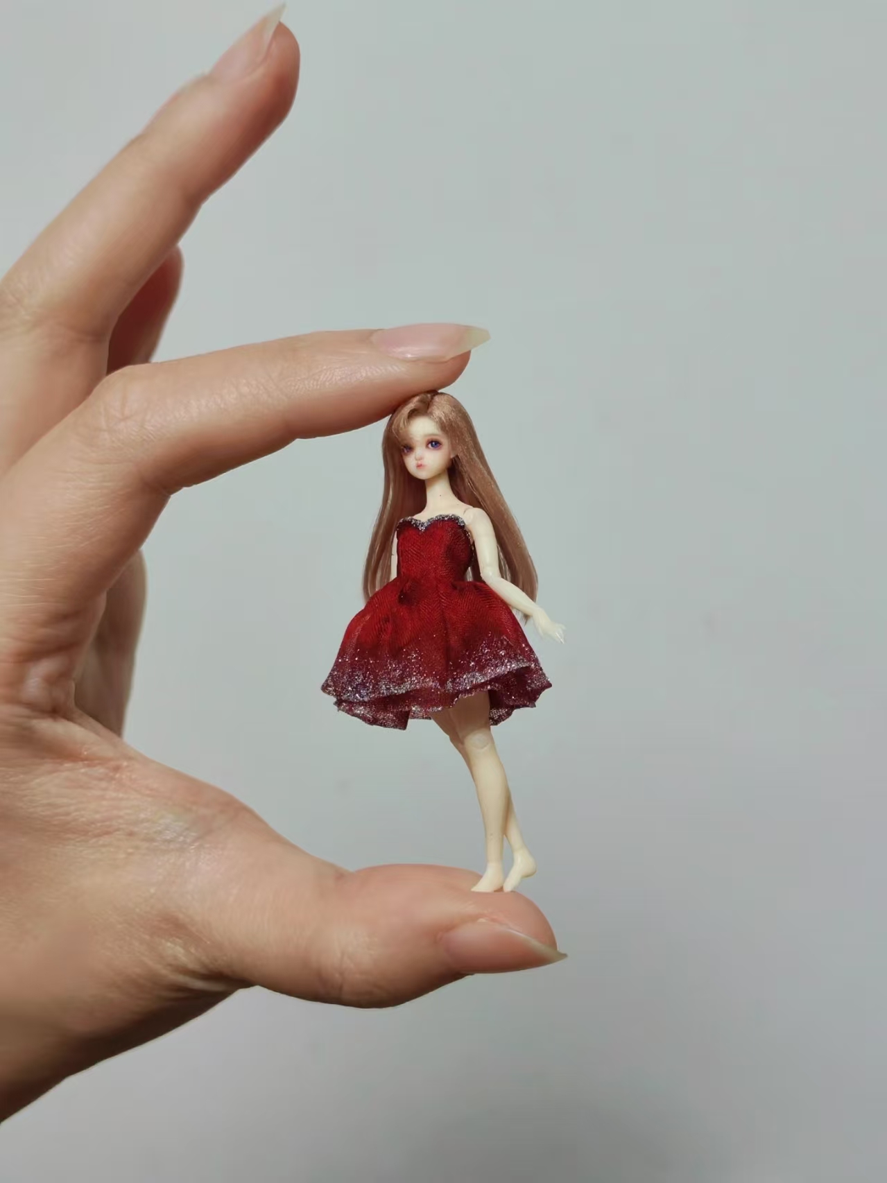 Mini BJD kız bebek DIY oyuncağ - Vintage Fashion Doll incelemesi ve fiyatı