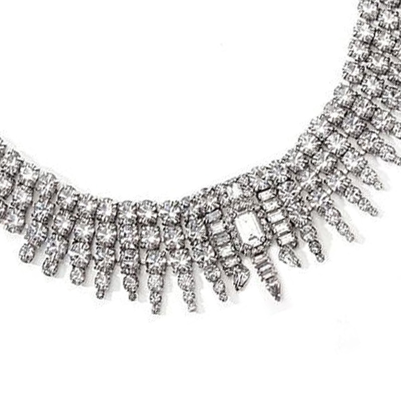 Lüks Rhinestones geometrik çok - Vintage Fashion Queen incelemesi ve fiyatı