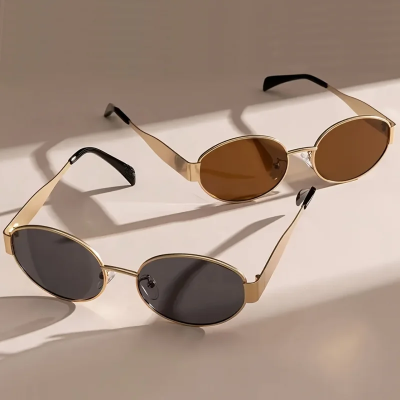 2 adet Oval şekil Metal güneş  - Vintage Outdoor Fashion incelemesi ve fiyatı