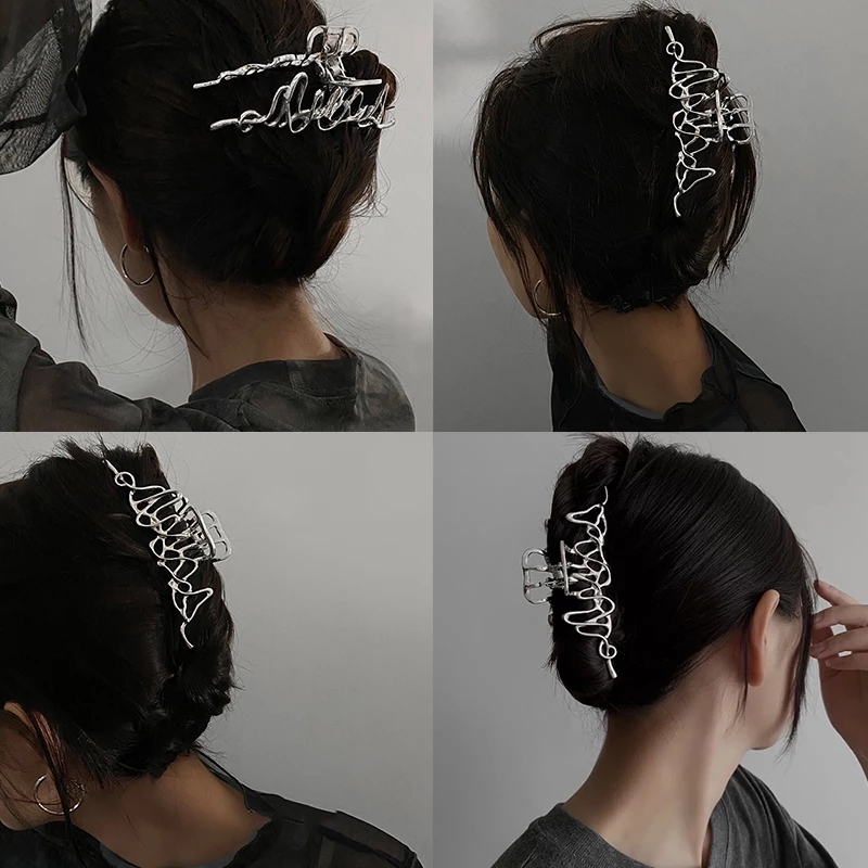 Moda Düzensiz Metal Saç Pençe  - Vintage Fashion Ai incelemesi ve fiyatı