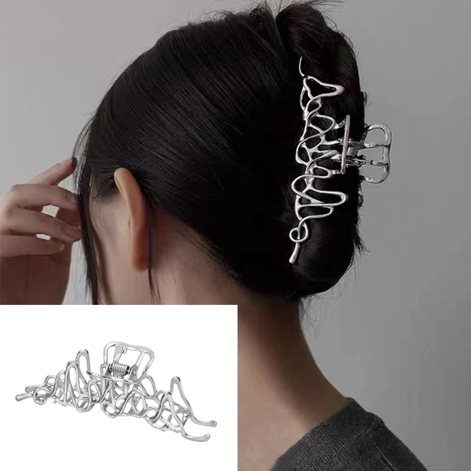 Moda Düzensiz Metal Saç Pençe  - Vintage Fashion Ai incelemesi ve fiyatı