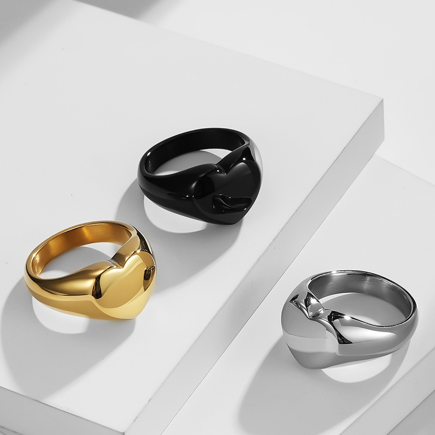 Özelleştirilmiş Kadın Mühür Yü - Vintage Fashion Rings For Women incelemesi ve fiyatı